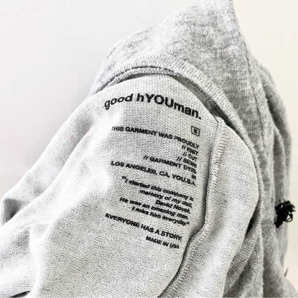 NWT GOOD HYOUMAN You Only Live Once Emilia Soft Cozy Sleep T-Shirt Dress Size S - Picture 4 of 5